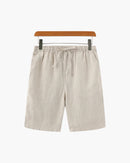 CASABLANCA - SHORTS DE LINO PREMIUM