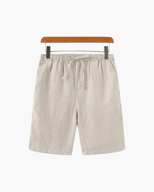 CASABLANCA - SHORTS DE LINO PREMIUM