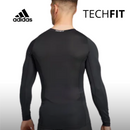 CAMISETA DE COMPRESIÓN DE MANGA LARGA TECHFIT®