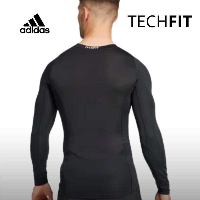 CAMISETA DE COMPRESIÓN DE MANGA LARGA TECHFIT®