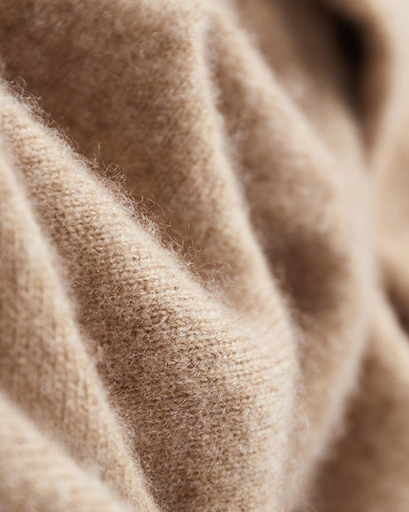 SUDADERA CON CAPUCHA 100% CACHEMIR