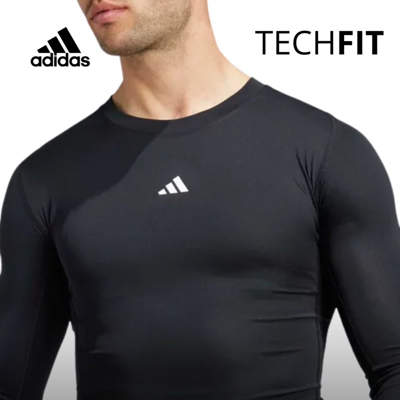 CAMISETA DE COMPRESIÓN DE MANGA LARGA TECHFIT®