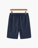 CASABLANCA - SHORTS DE LINO PREMIUM