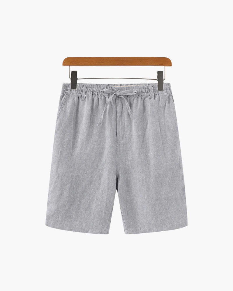 CASABLANCA - SHORTS DE LINO PREMIUM